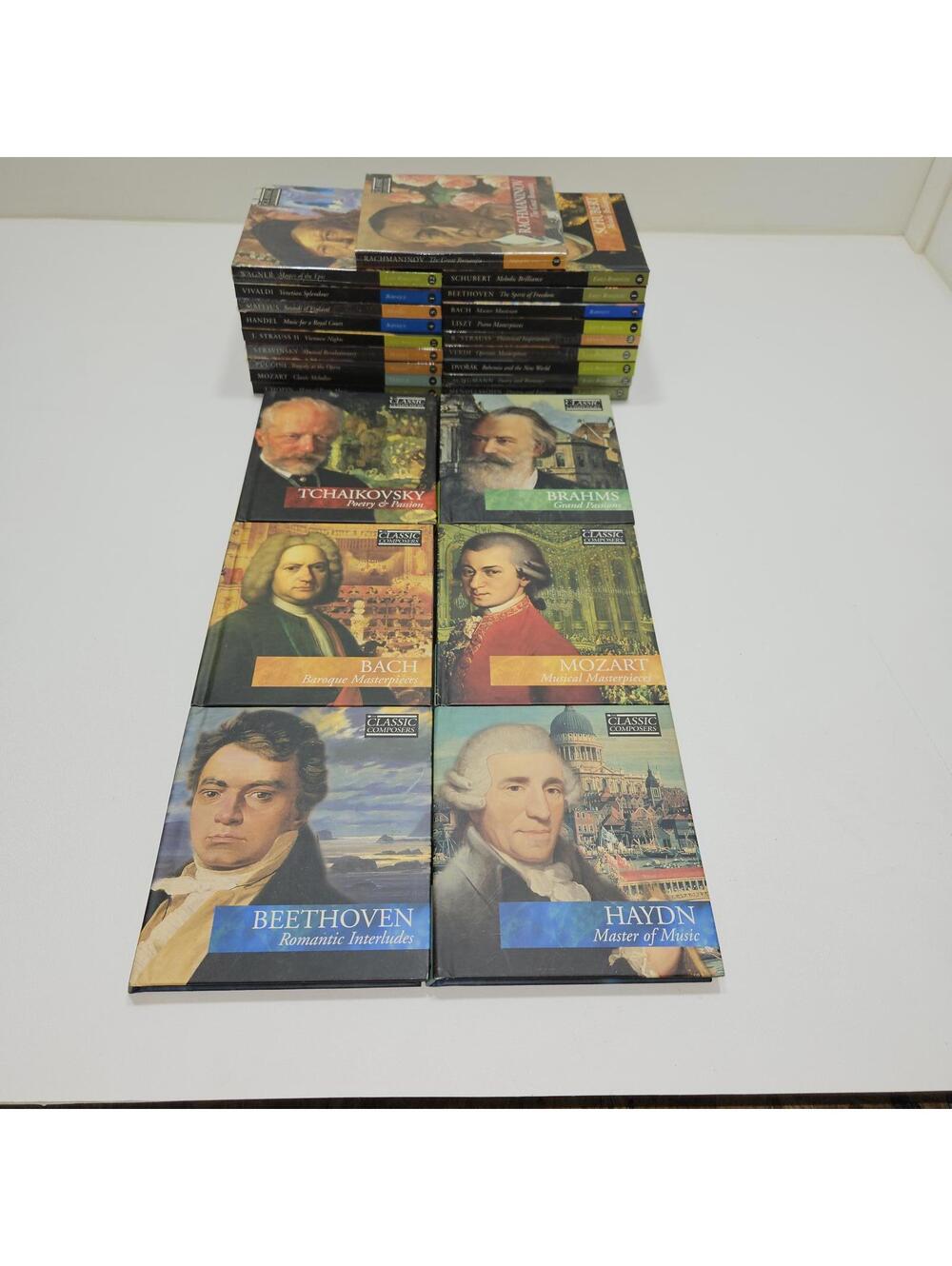 Lot Of 25 Classic Composers CD Collection - Beethoven, Bach, Mozart & More